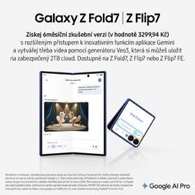 Mobilní telefon Samsung Galaxy Z Flip7 FE 5G 8 GB / 256 GB černá barva
