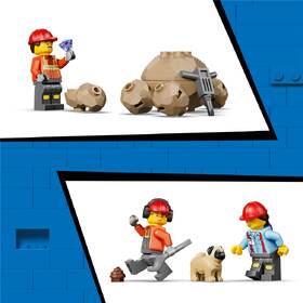 Stavebnice LEGO® City 60494 Sklápěč a čelní nakladač 

 obrázek produktu 7 z 9