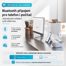Tiskárna štítků Niimbot B2 PRO + role štítků 230 ks stříbrná

 obrázek produktu 8 z 14