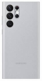 Pouzdro na mobil flipové Samsung LED View na Galaxy S22 Ultra šedé

 obrázek produktu 1 z 4