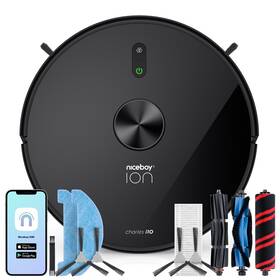 Robotický vysavač Niceboy i10 Black 

 obrázek produktu 1 z 10