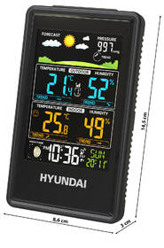 Meteorologická stanice Hyundai WS 2350 černá

 obrázek produktu 1 z 7