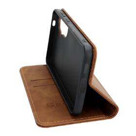 Pouzdro na mobil flipové Tactical Xproof na Samsung Galaxy A37 hnědé

 obrázek produktu 2 z 3