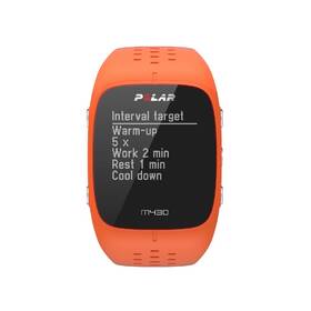 Sporttester Polar M430 oranžový

 obrázek produktu 2 z 14