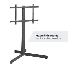 Stojan pro TV Vogel’s TVS 3690 pro úhlopříčky 40" až 77", nosnost 50 kg černá barva
