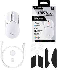 Myš HyperX Pulsefire Haste 2 Wireless bílá

 obrázek produktu 7 z 7