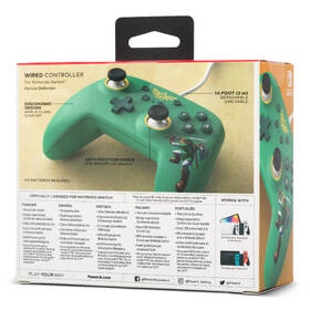 Gamepad PowerA Wired - Nintendo Switch - Hyrule Defender 

 obrázek produktu 11 z 11
