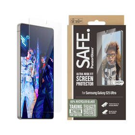 Tvrzené sklo PanzerGlass Ultra-Wide Fit na Samsung Galaxy S25 Ultra s instalačním rámečkem 

 obrázek produktu 3 z 12