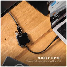 USB Hub FIXED Quadri 5-port USB-C, 140W PD 3.1 černý

 obrázek produktu 3 z 6