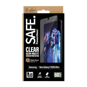 Tvrzené sklo PanzerGlass SAFE na Samsung Galaxy S26 Ultra s instalačním rámečkem 

 obrázek produktu 4 z 8