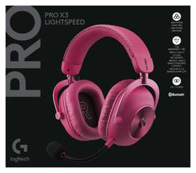 Headset Logitech G PRO X3 Lightspeed Wireless růžový

 obrázek produktu 8 z 17