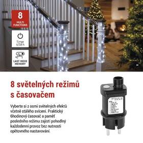 LED řetěz EMOS 960, IP44, CW (9,6m) stříbrný

 obrázek produktu 4 z 7