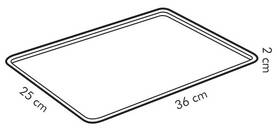 Plech na pečení Tescoma 36 x 25 cm 

 obrázek produktu 2 z 2