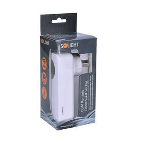 Dálkově ovládaná zásuvka Solight GSM 

 obrázek produktu 5 z 5