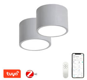 Stropní svítidlo IMMAX NEO RONDATE 12 W 2 ks + dálkový ovladač šedé

 obrázek produktu 2 z 2