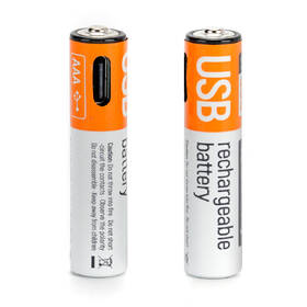 Baterie nabíjecí ColorWay AAA 590mAh, Li-Pol, USB-C, 1.5V, 6ks 

 obrázek produktu 1 z 3