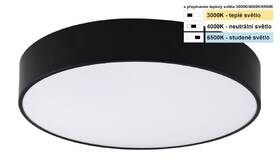Stropní svítidlo Top Light Petal 40C CCT,  24W, 2400lm, IP44, 35cm, teplá/neutrální/studená bílá černé

 obrázek produktu 2 z 2