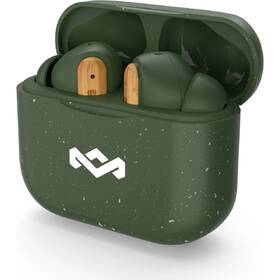 Sluchátka Marley Little Bird, TWS zelená/dřevo

 obrázek produktu 2 z 2