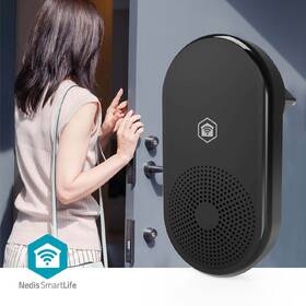 Doplňkový gong Nedis SmartLife WIFICDPC11CBK černý

 obrázek produktu 9 z 12