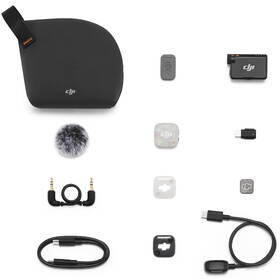 Mikrofon DJI Mic Mini 2S (1 TX + 1 RX) černý

 obrázek produktu 1 z 8