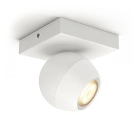 Bodové svítidlo Philips Buckram White Ambiance Spot, bez ovladače bílé

 obrázek produktu 1 z 4