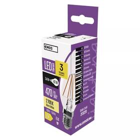 Žárovka LED EMOS Filament, svíčka, 3,4W, E14, teplá bílá 

 obrázek produktu 2 z 2