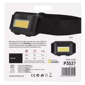 Čelovka EMOS P3537, COB LED, 110 lm, 3x AAA 

 obrázek produktu 5 z 5
