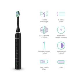 Zubní kartáček TrueLife SonicBrush Clean30 Black 
