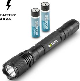 Svítilna RETLUX RPL 111, 5W T6 2x AA ALU 

 obrázek produktu 2 z 4