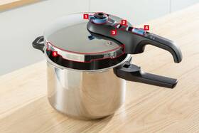 Tlakový hrnec Tefal P2584301, 4 l + 6 l nerez

 obrázek produktu 2 z 10