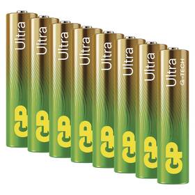 Baterie alkalická GP Ultra AAA (LR03), 6+2 ks 

 obrázek produktu 2 z 5
