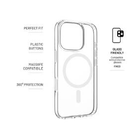 Kryt na mobil FIXED MagPure s podporou Magsafe na Apple iPhone 16 Pro průhledný

 obrázek produktu 1 z 1