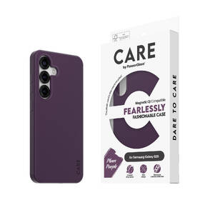 Kryt na mobil PanzerGlass Care Fearlessly Qi na Samsung Galaxy S25 fialový

 obrázek produktu 3 z 9