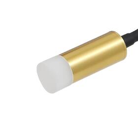 Nástěnné svítidlo IMMAX GOAL LED, vypínač, 3W černé/zlaté

 obrázek produktu 4 z 8