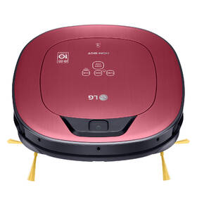 Robotický vysavač LG VR86010RR Dual Eye 2.0™, Daily Carpet Care+ červená barva
