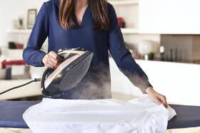 Žehlička Tefal FV9867E0, broskvová 

