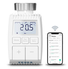 Bezdrátová termohlavice Tesla Smart Thermostatic Valve TV100 
