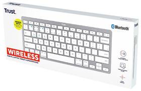 Klávesnice Trust Basics Wireless Bluetooth, CZ/SK layout stříbrná/bílá

 obrázek produktu 3 z 3