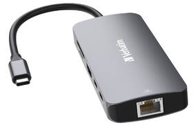 USB Hub Verbatim USB-C Pro Multiport 9 Port stříbrný

 obrázek produktu 1 z 4