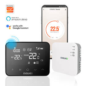 Termostat Evolveo Thermal, bezdrátový, programovatelný černý

 obrázek produktu 6 z 11