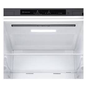 Chladnička s mrazničkou LG GBP62PZNBC stříbrná barva
