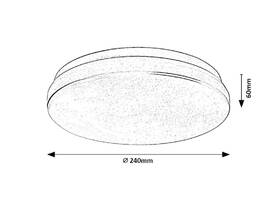 Stropní svítidlo Rabalux Lowar 77133 bílé

 obrázek produktu 5 z 6