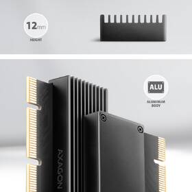 Řadič Axagon PCEM2-XS, PCIe NVMe M.2 with cooler černý

 obrázek produktu 2 z 4