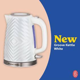 Rychlovarná konvice RUSSELL HOBBS 26381-70  Groove White 

 obrázek produktu 9 z 12