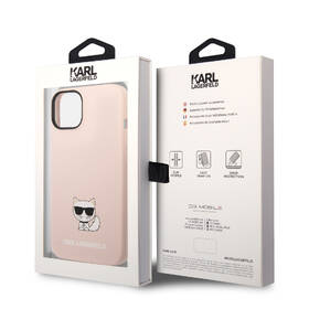 Kryt na mobil Karl Lagerfeld Liquid Silicone Choupette na Apple iPhone 14 růžový

 obrázek produktu 4 z 4
