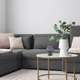 Stolní lampička Rabalux Vinelle 74024 šedá barva
