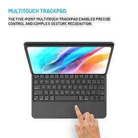 Pouzdro na tablet s klávesnicí FIXED Typee na Apple iPad 10,9" (2022)/iPad 11" (2025), CZ layout černé

 obrázek produktu 4 z 12