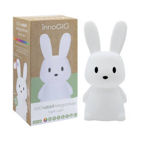 Dětská LED lampička InnoGIO RABBIT Mega Maxi bílá

 obrázek produktu 1 z 5
