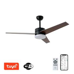 Stropní svítidlo IMMAX NEO LITE VARIABLE SMART LED s ventilátorem, 24W, Wi-Fi, TUYA černé/hnědé

 obrázek produktu 2 z 8
