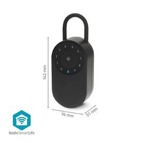 Bezpečnostní schránka Nedis SmartLife, IP66, Bluetooth černá

 obrázek produktu 12 z 16